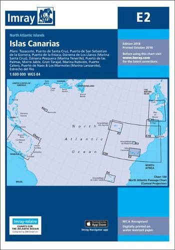 Imray Chart E2: Islas Canarias (E Charts)