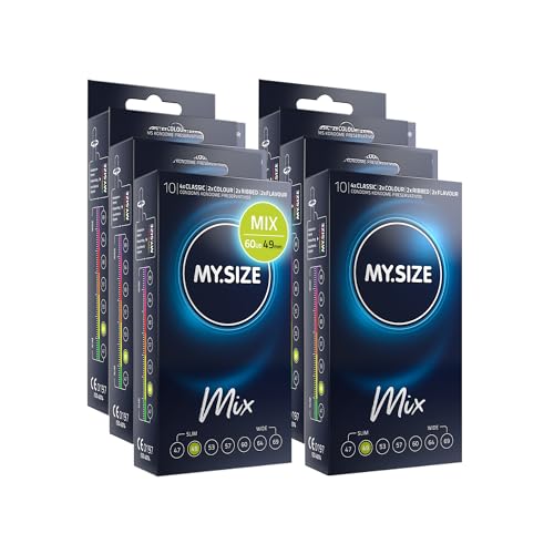 My.Size Mix Condones, Tamaño 2, 49 Mm, Paquete De Ventaja, Contenido De 60 Unidades My.Size Mix Condones, Tamaño 2, 49 Mm, Paquete De Ventaja, Contenido De 60 Unidades