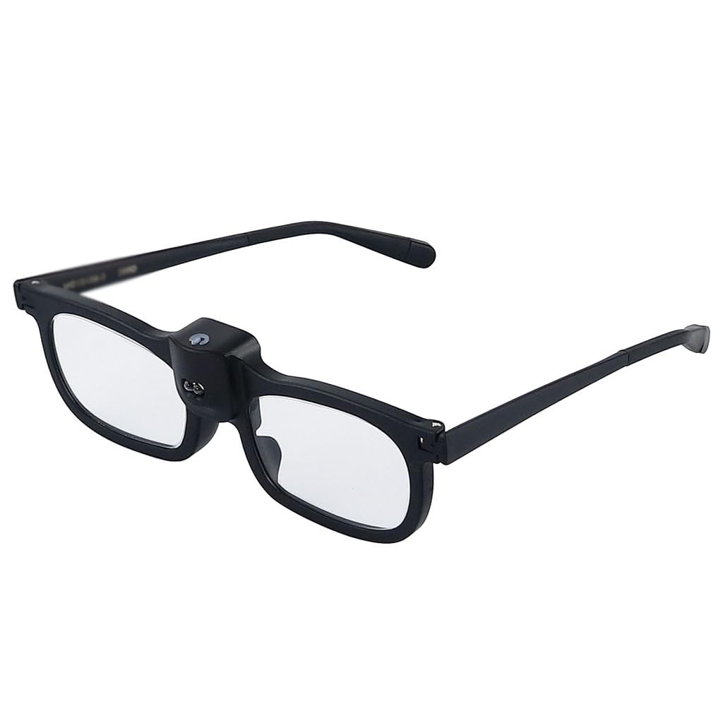 Gafas Estilo Lupa For Leer Periódicos con 2 Luces LED Y De Lectura 200 Grados