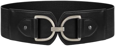 Wide Belts for Women Fashion Elastic Belt for Dresses Vintage Wai...