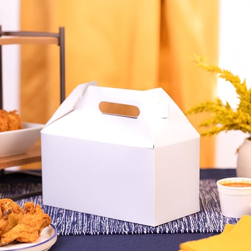 SCT Carryout Barn Boxes, 9.5 x 5 x 5, White, Paper, 125/Carton by SOUTHERN CHAMPION TRAY - Image 4
