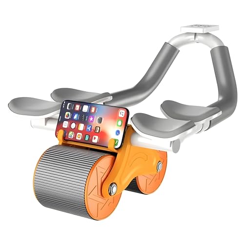 Breewell Elbow Ab Roller Abdominal Strengthening Wheel Apparatus Automatic Rebound Fitness Roller Push-up Slimming Belly Fitness Equipment for Sport With Double Elbow Support (B0CJFW3C5C) Amazon Price History, Amazon Price Tracker