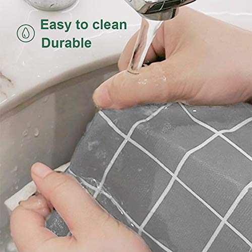 Modowey 2 Pack Over The Door Storage, Waterproof Wall Closet Hanging Storage Organizer With 5 Pockets, Cotton Linen Fabric Hanging Shelves Pocket For Wall Bedroom Bathroom (Grey) #TOP5