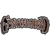 Grateful Dead Patch Gold Band Logo Official Black Woven Iron On 120 x 45mm One Size #1