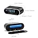 Aiacmea Wireless Hidden Camera Clock, 1080P HD Nanny Cam with Auto Night Vision for Home Monitoring, Indoor Motion Detection & Phone Alerts, 24H Display, Rechargeable Battery