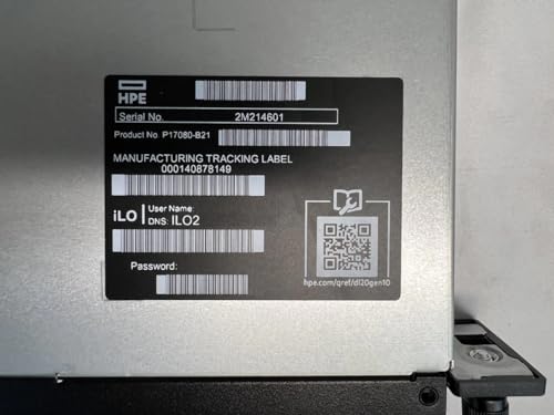 Image of HPE ProLiant DL20 G10 1U Rack Server - 1 x Xeon E-2224-16 GB RAM HDD SSD - Serial ATA /600 Controller