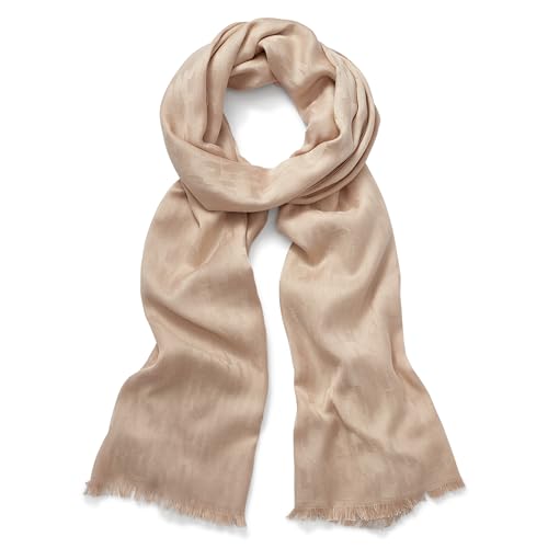DKNY womens Oversized Eyelash Fringe Scarf