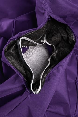 Bepouf - Pouf Poltrona Sacco Vuoto Viola, Media