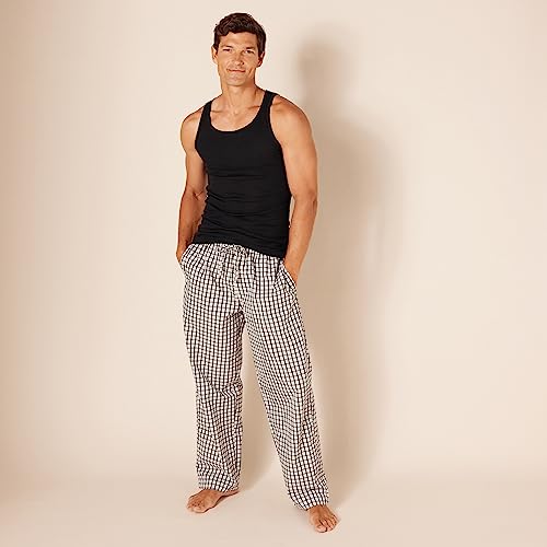 Image of Amazon Essentials Men's Lightweight Breathable Cotton Slim Fit Tank Undershirts, Pack of 6