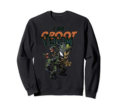 Marvel I Am Groot Venom Portrait Sudadera