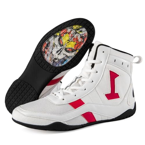Chaussures de boxe hommes baskets d'entraînement de musculation stables - 6