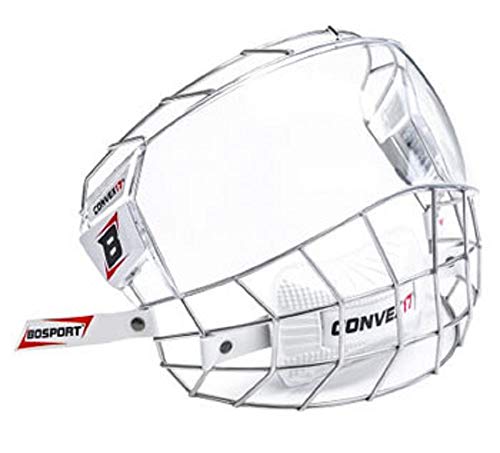 Bosport Combo Convex, Größe:Junior Viser und Gitter Kombi für alle Marken und Helme Cover