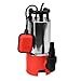 Produktbild Grafner Schmutzwasserpumpe 1100 Watt bis 20000 l/h Förderleistung, Ø35mm Fremdkörper, Schwimmschalter, Tragegriff, Universalanschlüsse, Schmutzwasser Tauchpumpe