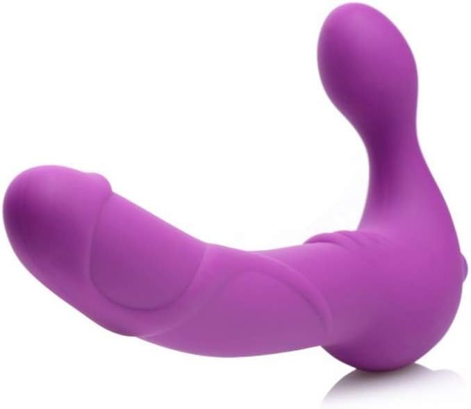 Royal Revolver Vibrating Strapless Silicone Strap On Dildo