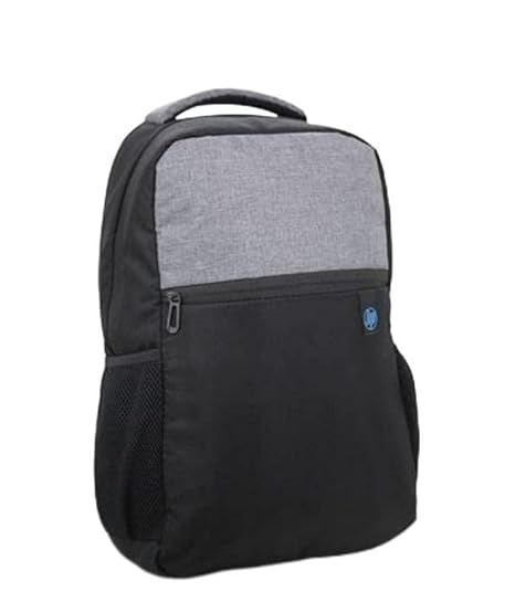 Meek HP Essential Series Black Laptop Backpack for Upto 15.6 Inch (39.6 cm) Laptop/Chromebook/Mac (Black) (2P7U6P3) Bag