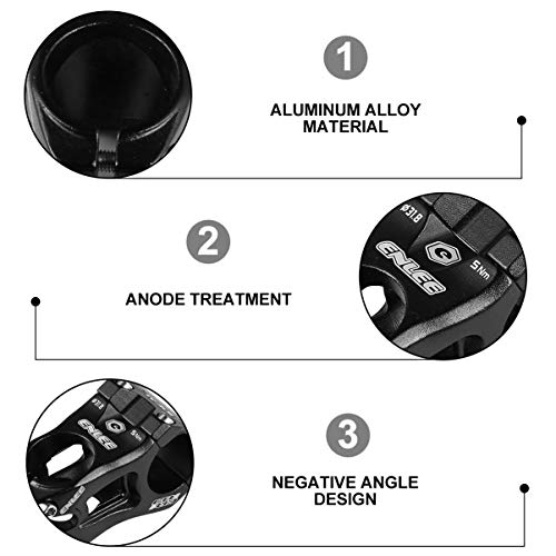 BESPORTBLE Haste da Bicicleta Haste de Bicicleta de Montanha Haste Do GuidÃ£o Curto para Bicicleta d