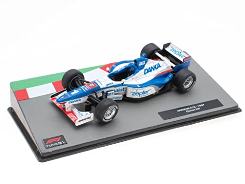 Scala 1/43 in metallo OPO 10 - Automodello Formula 1 1/43 Compatibile con FRECCE A18 1997 Damon Hill - FD168