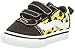 Vans Ward V-Velcro Canvas, Basket, Carreaux Tournesol Multi Blanc, 22 EU