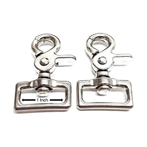 Hill Leather Company 2 pcs of 1" Trigger Scissor Snaps Cover