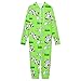 Fidiiog Hooded Ranch Dairy Cows Warm Flannel Onesie Pajama for Unisex Adults Long Sleeve Fashion Couple Zipper Bodysuit XL