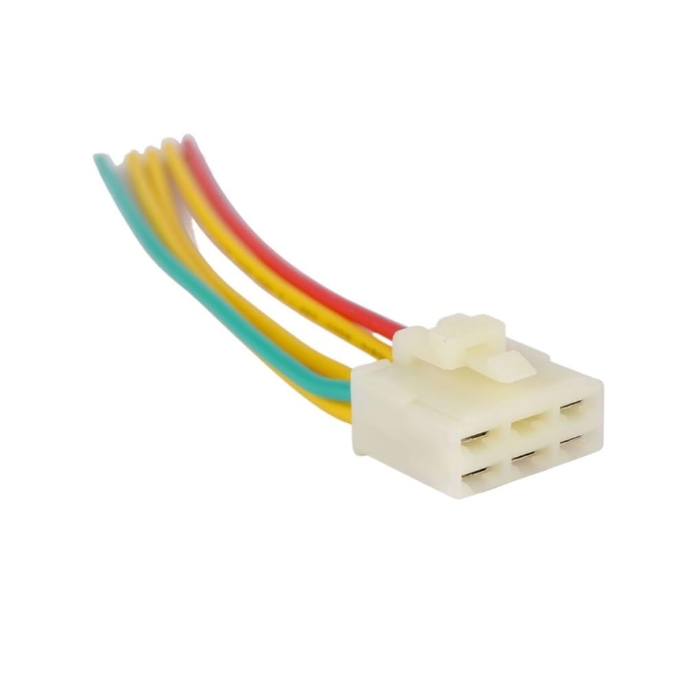 Conector rectificador regulador de motocicleta con pines de cobre E125 6