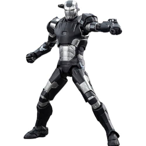 Image of ZD Toys Action Figure Collectible - 7 Inch War Machine MK2, 1 /10 Scale Superheros Premium PVC Build Collectible, Interchangeable Accessories & Stand, Perfect for Gifting, Ages 15+ Years