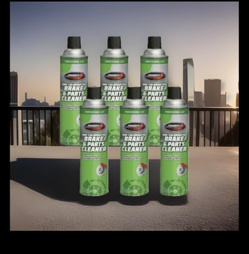 Johnson TCC 2413-12PK Non-Chlorinated Brake Parts Cleaner - 14 oz., (Pack of 6) Made in The USA. Trusted Brand by The American People