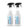 MAXL ONE Car Spray with Triphene® Technology, Quick Spray & Wipe All Purpose Waterless Detailer - Clean, Shine, Paint Protect, Glass, Wheels, and Plastic Trim Without Pre-Washing (2, 20oz)