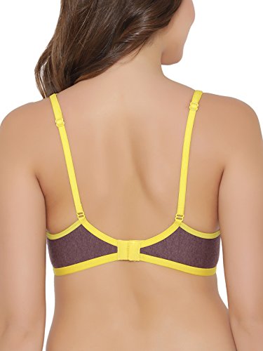 Image of Clovia Women's Cotton Rich Non-Wired Slim Pad T-Shirt Bra