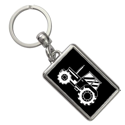 speecheese Traktor Schlüsselanhänger Dorf schlichter Anhänger für den Schlüsselbund Schnelles erkennen von Schlüsseln Schmuck für den Schlüsselbund