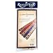 Realeather, Natural Narrow Leather Wristbands, 8-Pack