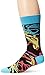 BUGATCHI Men's Graphic Design Fancy Sock