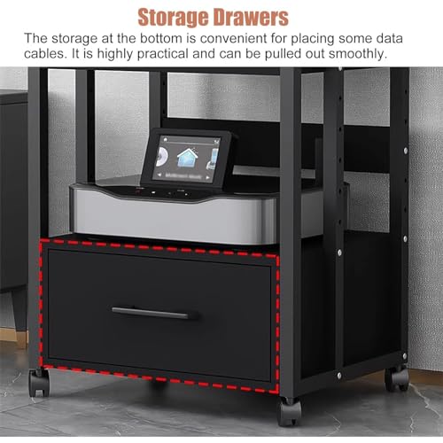 Gabinete resistente para componentes de audio con baldas ajustables que reducen vibraciones 6