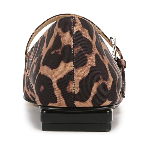 Milooey shoes Women's Closed Square Toe Mary Jane Flats Chunky Low Heels Adjustable Buckled Elegant Prom Party Formal Business Shoe Size 4-16 US4