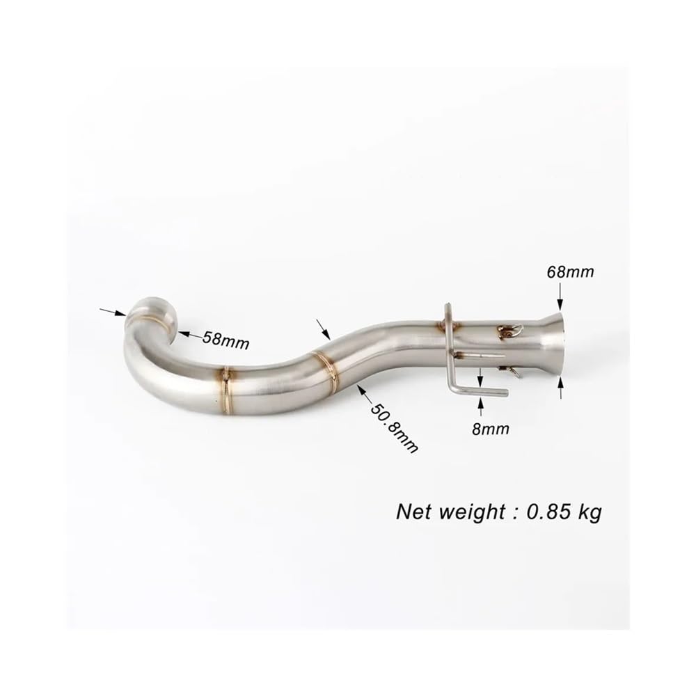 Embouts D'Échappement Tuyaux D'échappement De Moto pour ca&n-am Spyder F3 1330 Sport Begrenzte pour Tourer Roadster 2007-2022 Tuyau De Liaison D'échappement