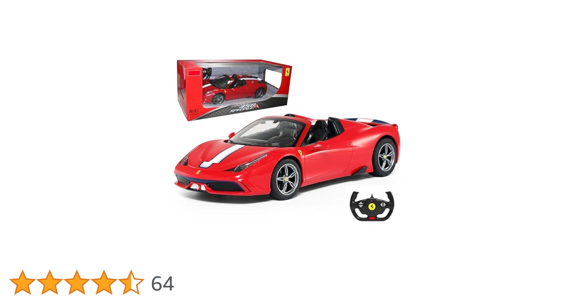 Kids Republic Licensed Ferrari 458 Speciale A 1:14 Scale