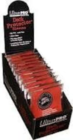 Ultra Pro N/A Deck ProtectorsStandard Pro Matte Deck Protectors, Red, Standard