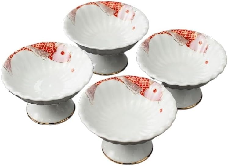 Ceramic High Legged Fruit Platter in The Afternoon Snacks Dried Fruits Were Placed on Trays