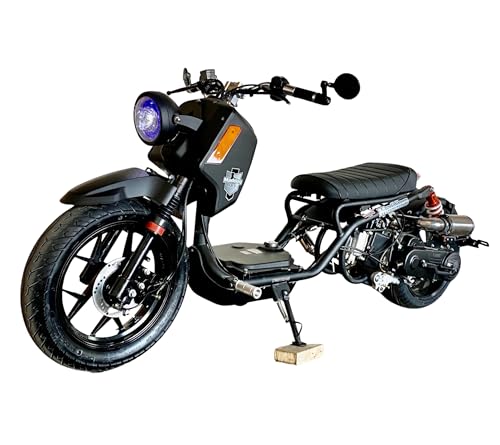 50cc Stretched Scooter | Generation 5 | Automatic Transmission | PMZ50-22 (Black)