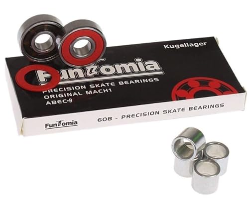 FunTomia 32 Stück 608er 2RS ABEC-9 MACH1 Renn Kugellager/Lager +...