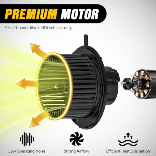 Image of Nilight HVAC Heater Blower Motor for Volkswagen VW Jetta 2006-2018