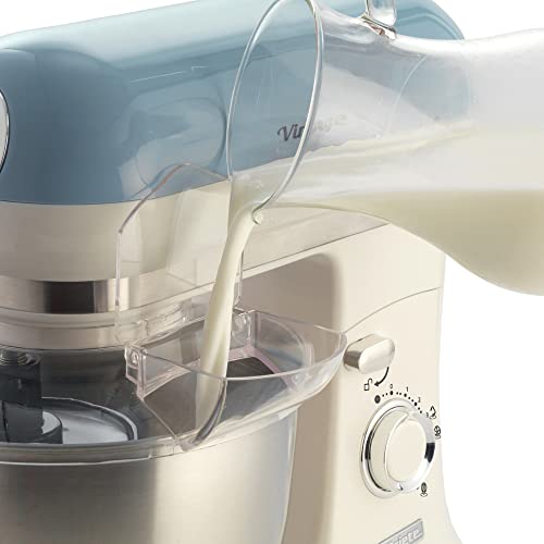 Ariete ARPK38 Retro Style Jug Blender and Stand Mixer Set, Vintage Design Blue - Image 3
