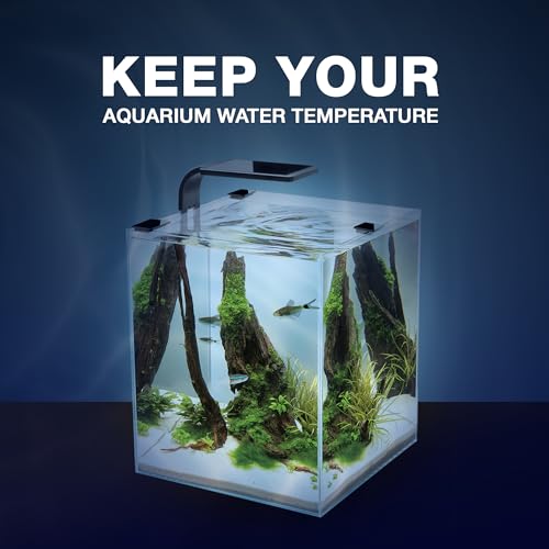 Image of Cobalt Aquatics Neo-Glass 200W Aquarium Heater (Up to 55 Gal) - Submersible, Digital Thermostat, ±0.7F Accuracy, for Freshwater & Saltwater Tanks