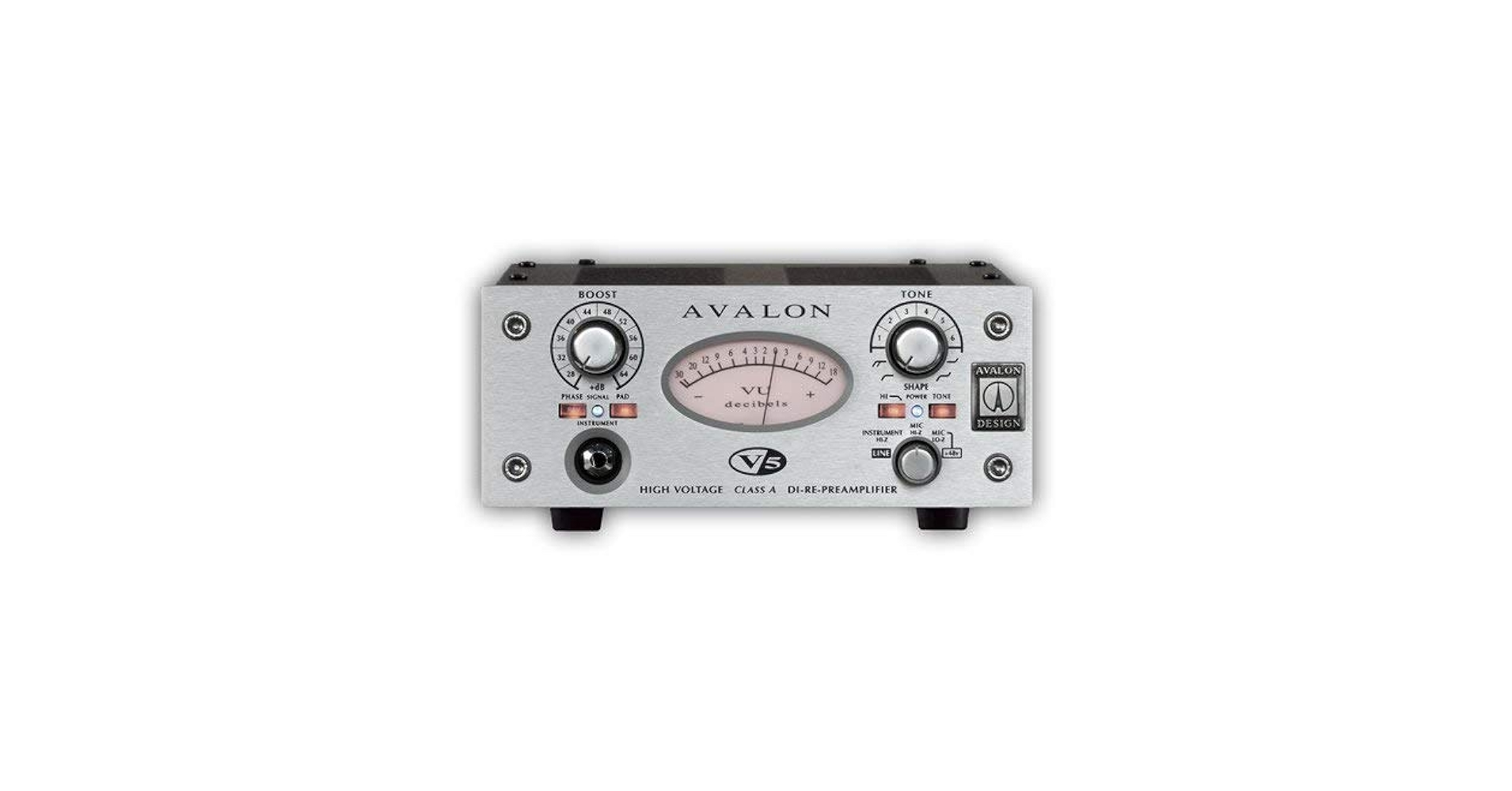 Amazon.com: Avalon V5 Microphone Preamp : Musical Instruments