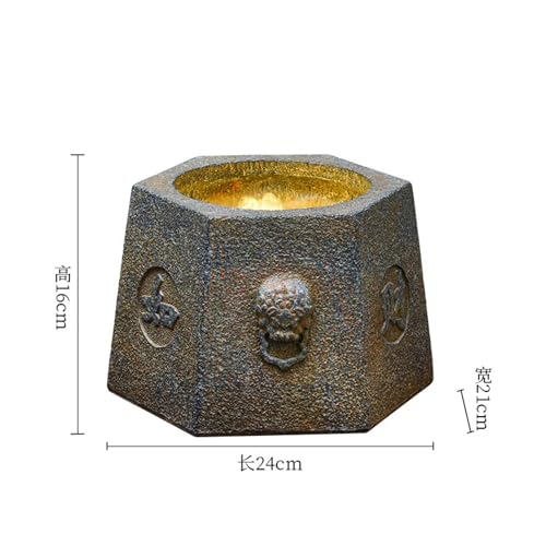 Fontaine de table interieur cascade circulaire decoration maison bureau