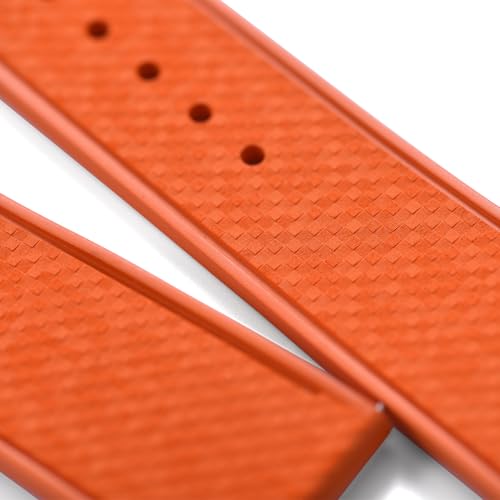Image of WAMD Matrix FKM Rubber Watch Strap with Quick-Release Spring Bars