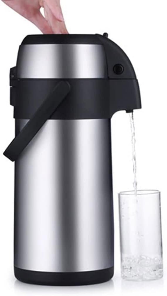 HBJWOV 304 Stainless Steel Insulated Bottle Thermo Cup Coffee Pot Thermal Vaccum Water Kettle 3L