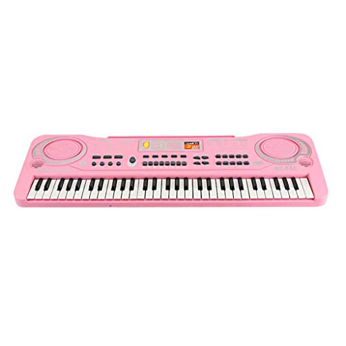 Piano numérique musical 61 touches avec microphone pour débutant - Les Beatles, Paul McCartney, John Lennon, RIngo Starr, George Harrison Piano numérique musical 61 touches avec microphone pour débutant – Image 3