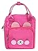 Emartbuy Kinder Rucksack Süß Karikatur Tier Kindergarten Schulranzen Vorschulrucksack Reisetasche - Teddybär Rosa