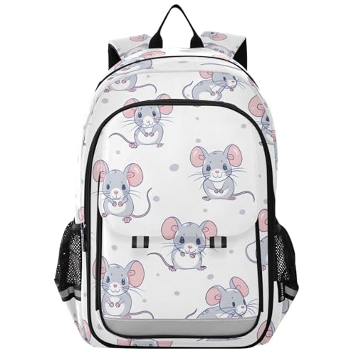 Cartable mignon enfants sac à dos ordinateur portable voyage fille garçon souris